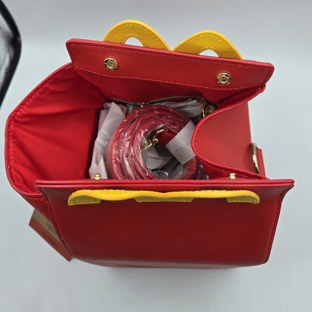 McDonald's Happy Meal Box Figural Crossbody Bag - Picture 4 of 10